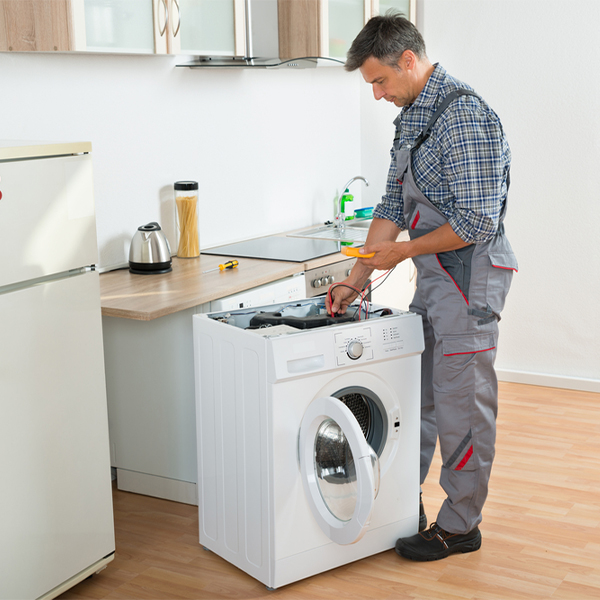 can you walk me through the steps of troubleshooting my washer issue in Hillsboro ND